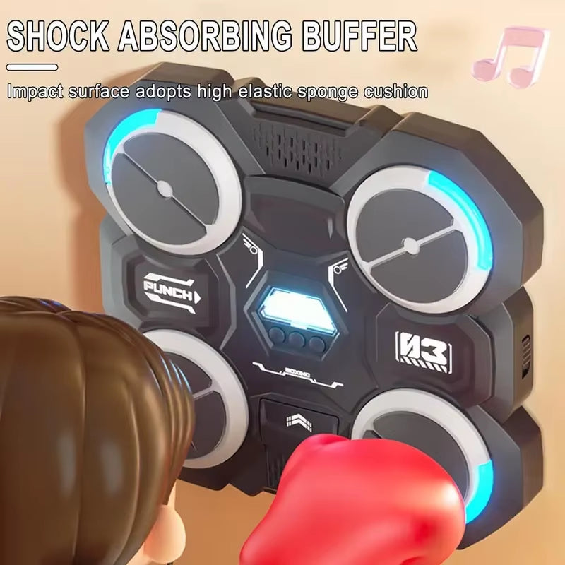 Punch 'n' Jam: The Hilarious Wall-Mounted Music Box for Tiny Tykes Who Want to Box Like Rocky!