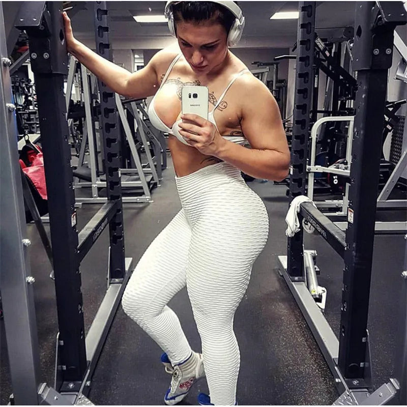 Jacquard High Waist Leggings