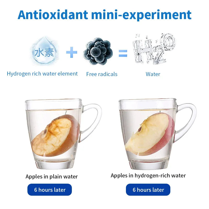 Titanium Filter Hydrogen-Rich Water Bottle