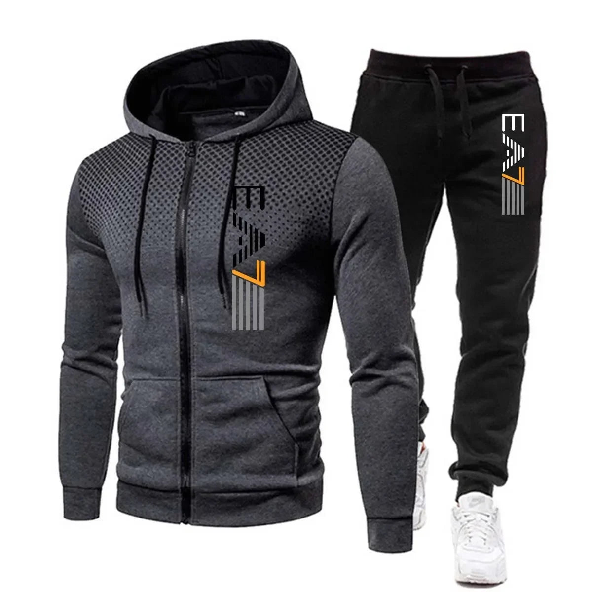 Men's hooded jogger set