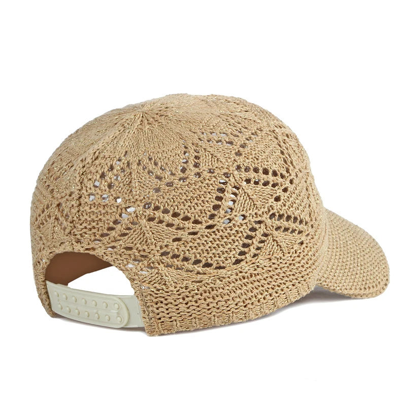 Women Breathabe mesh Baseball/summer Cap