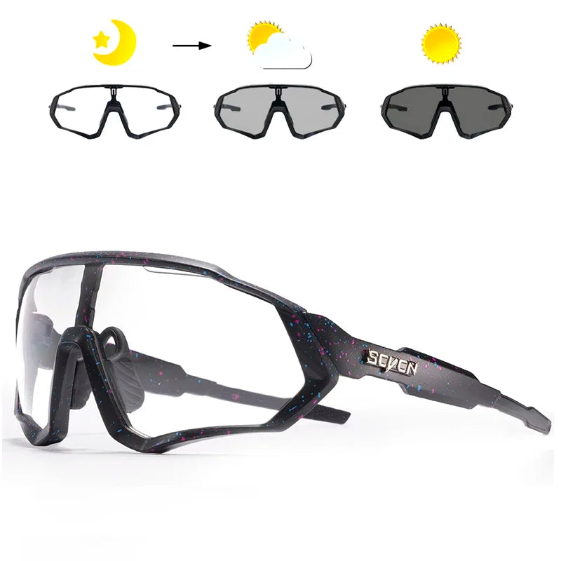 Unisex Photochromic Cycling Glasses