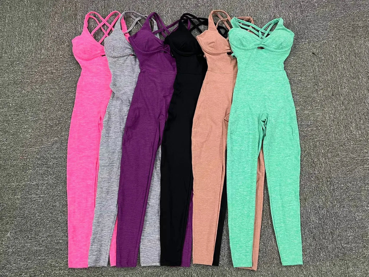 Crossover back Jumpsuit