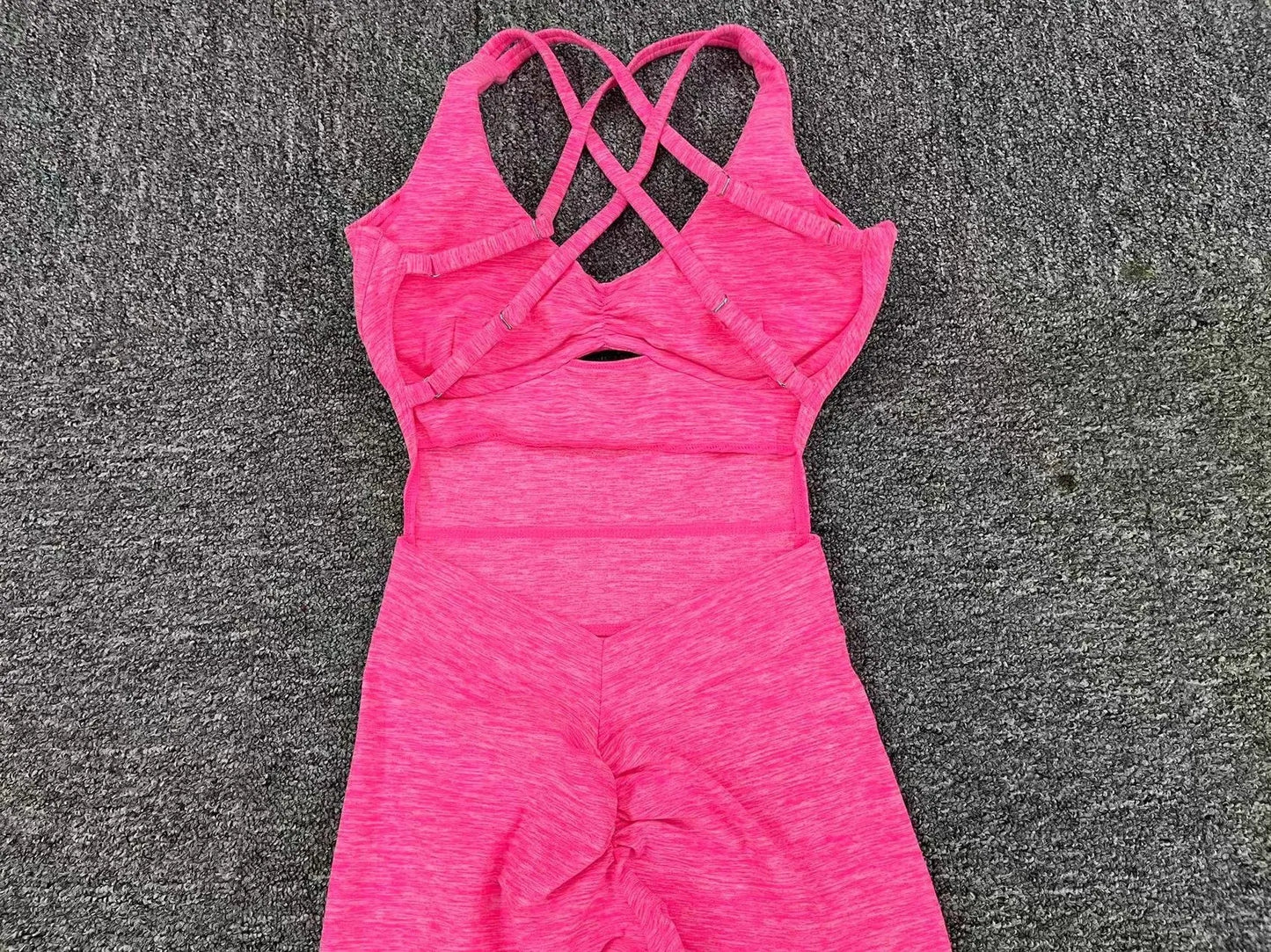 Crossover back Jumpsuit