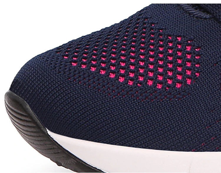 Womens Lace Up Soft Sneakers
