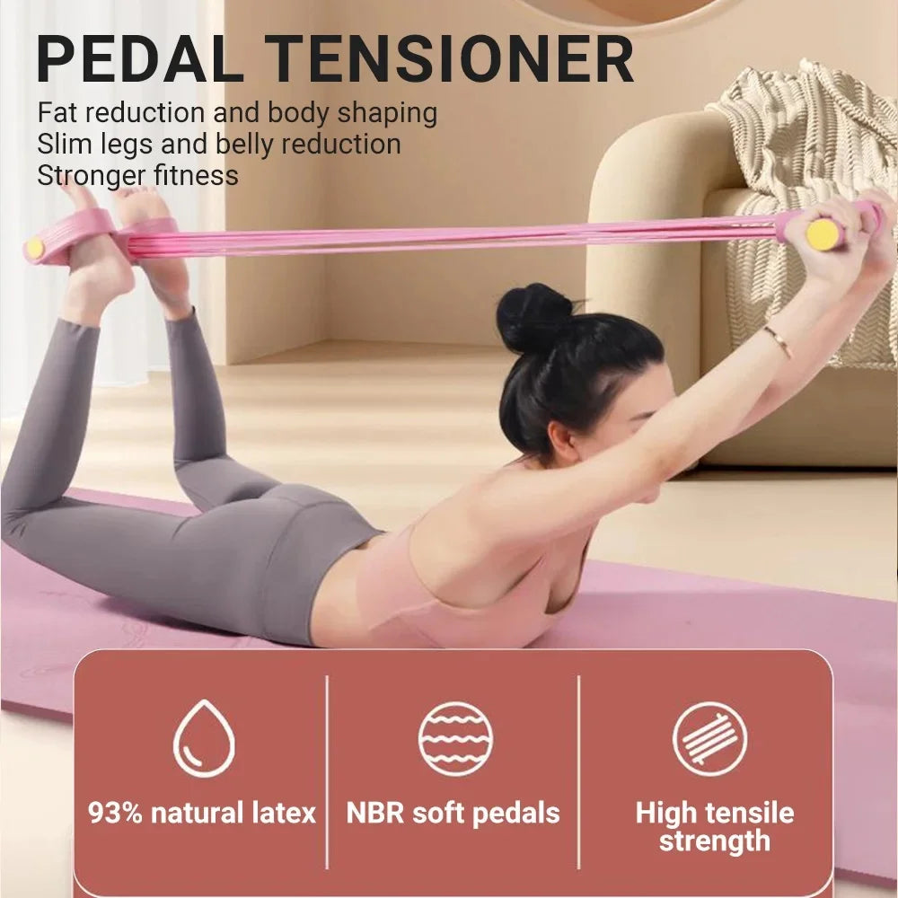 6-Tube Resistance Pedal Puller Band