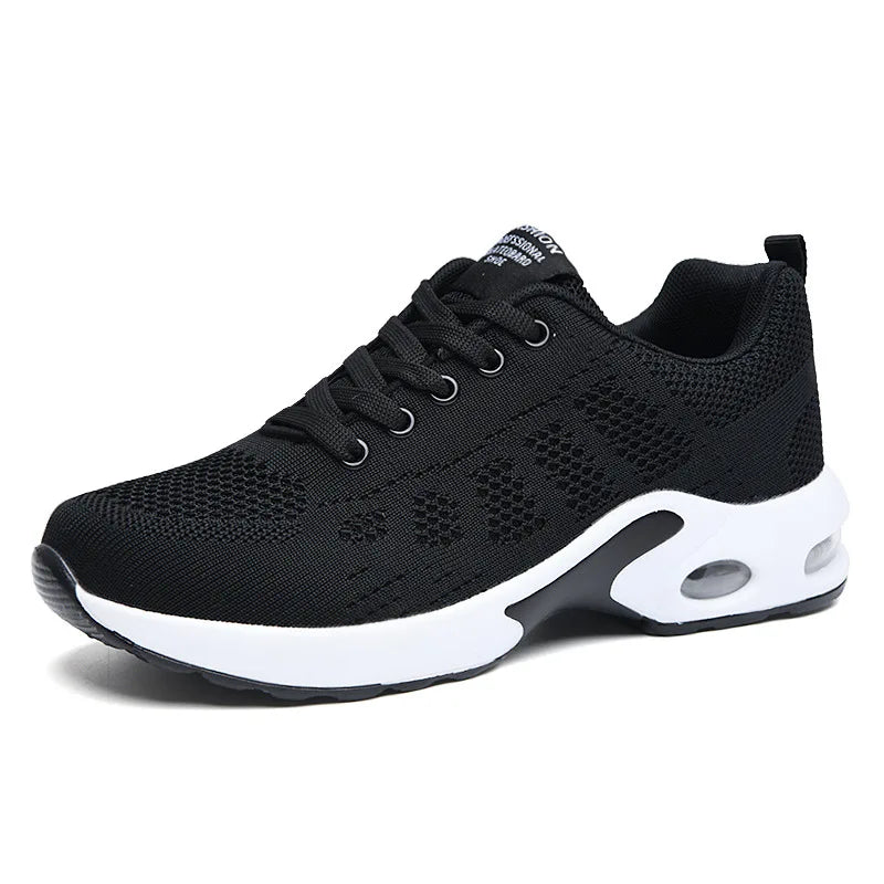 Womens Lace Up Soft Sneakers