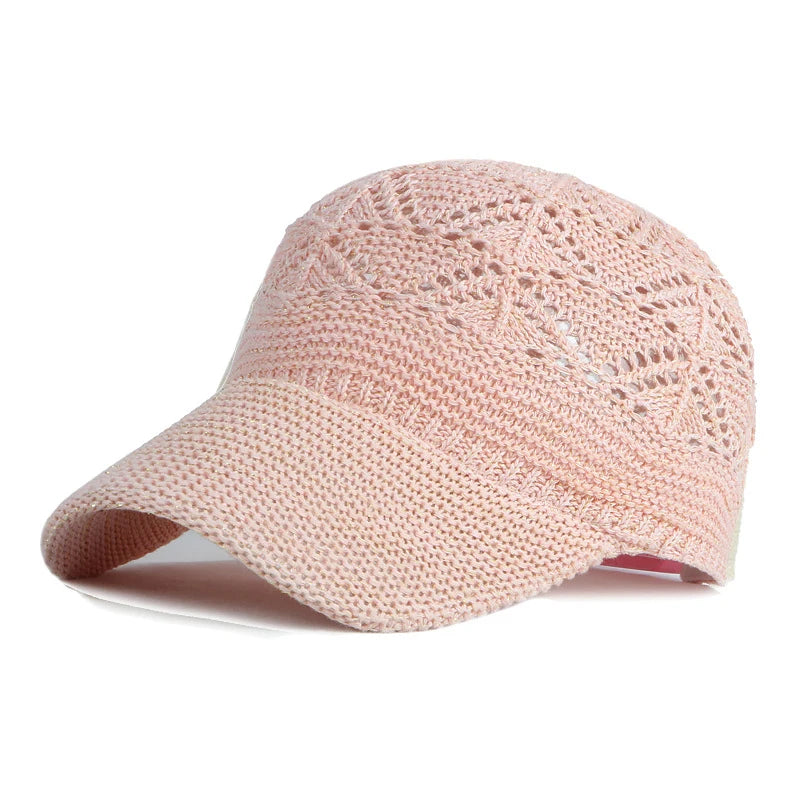 Women Breathabe mesh Baseball/summer Cap