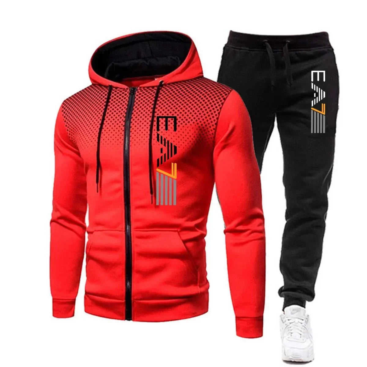 Men's hooded jogger set