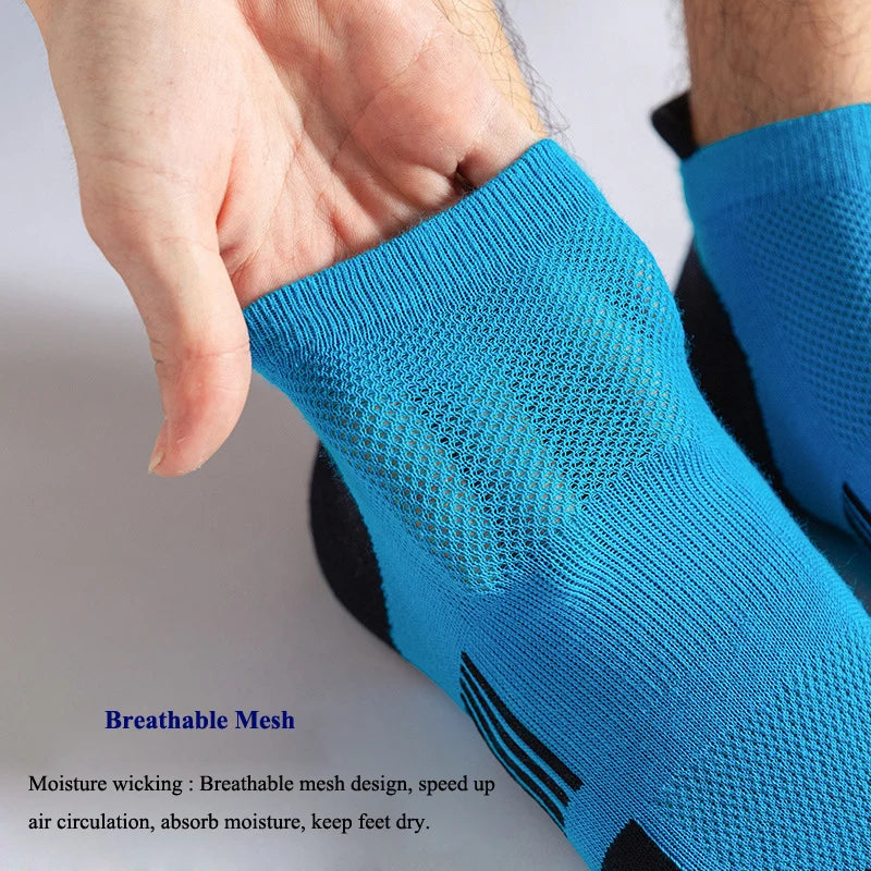 Cotton Breathable Mesh Socks