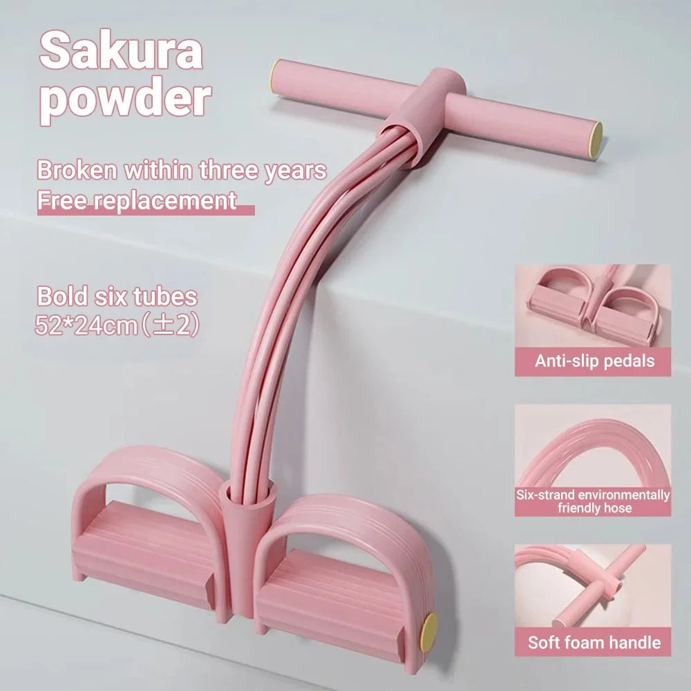 6-Tube Resistance Pedal Puller Band