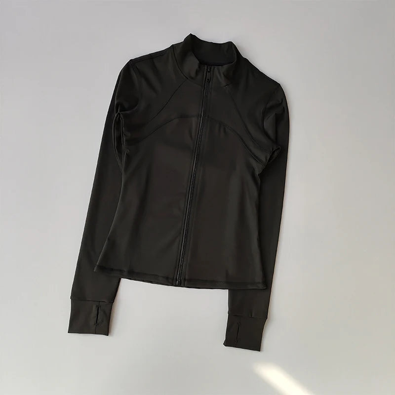 Windproof Long Sleeved Sports Jacket