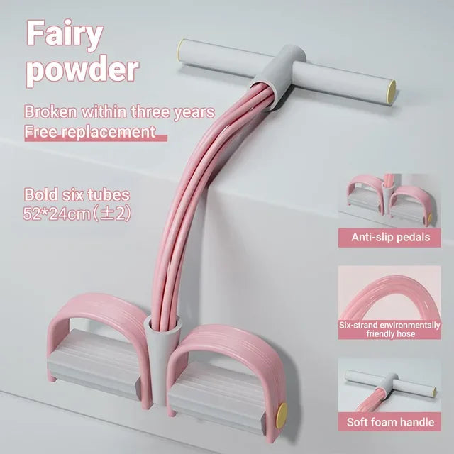 6-Tube Resistance Pedal Puller Band