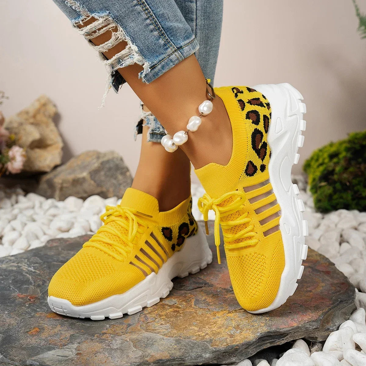 Breathable Walking Mesh Sneakers
