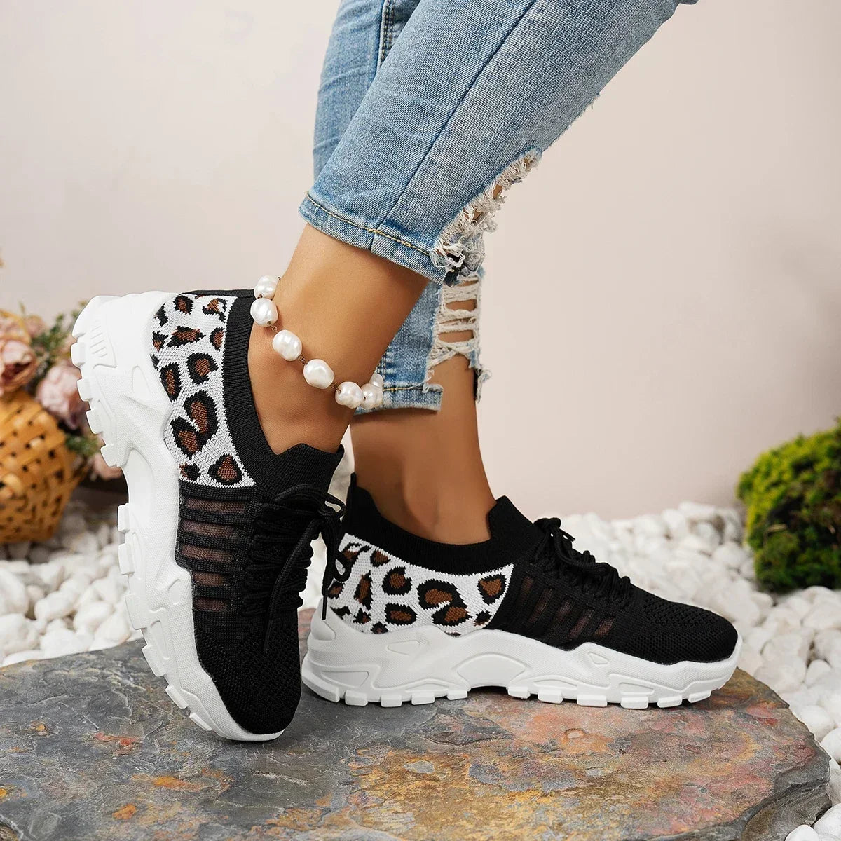 Breathable Walking Mesh Sneakers