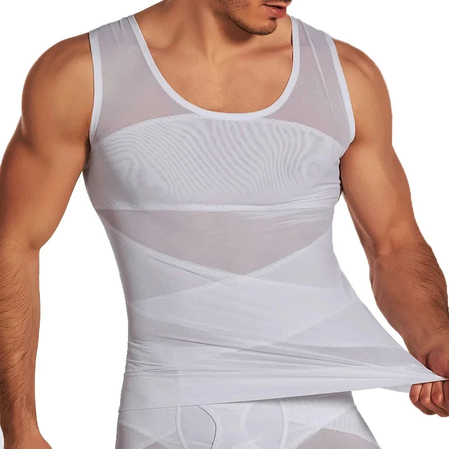 Men's Breathable Compression Tummy Control