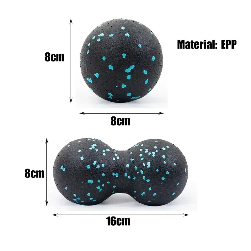 EPP 8cm Peanut Balls - Body Massage Fascia Ball