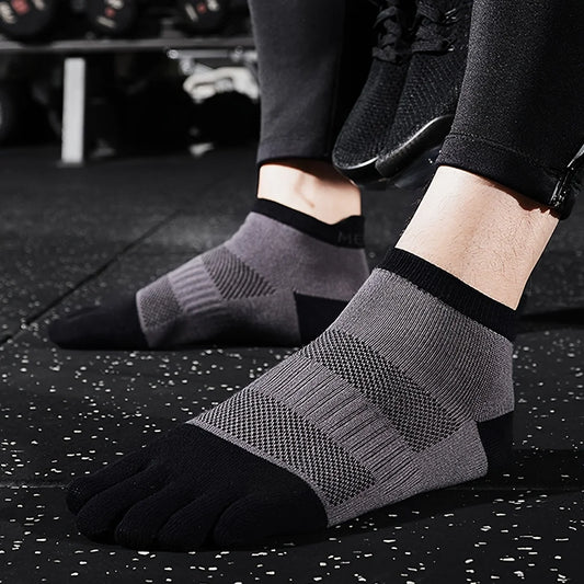Unisex Sport Short Five Finger Socks