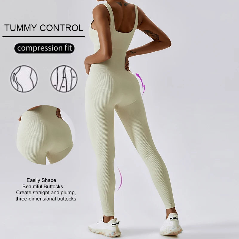 High Stretch Sports Jumpsuit