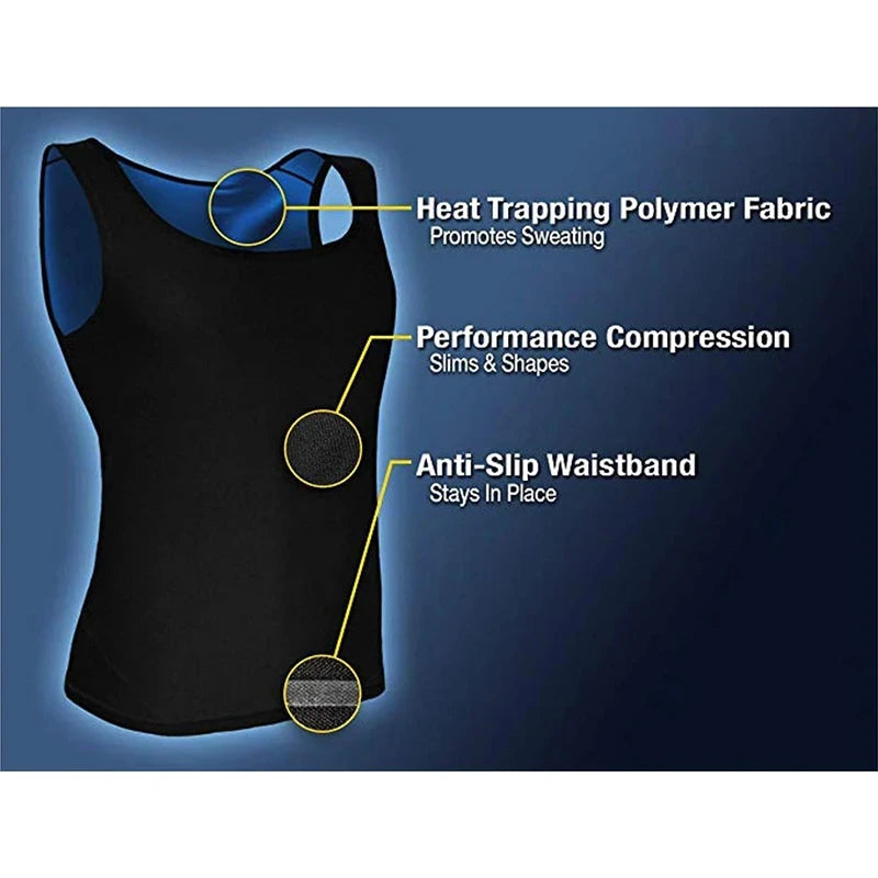Compression Fat Burning Sauna Sweat Tee