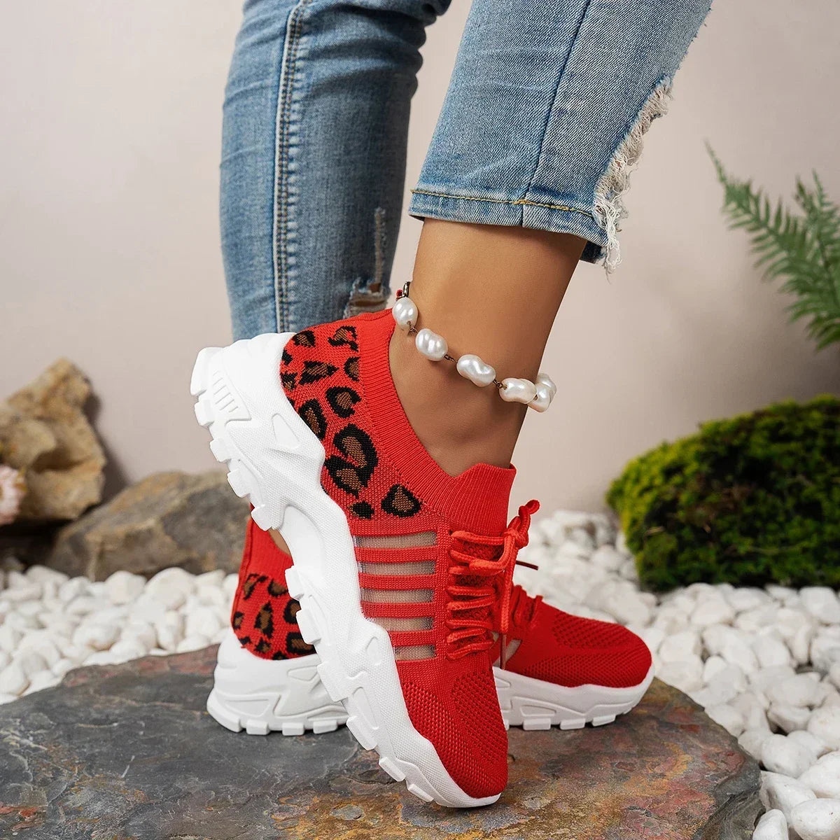 Breathable Walking Mesh Sneakers