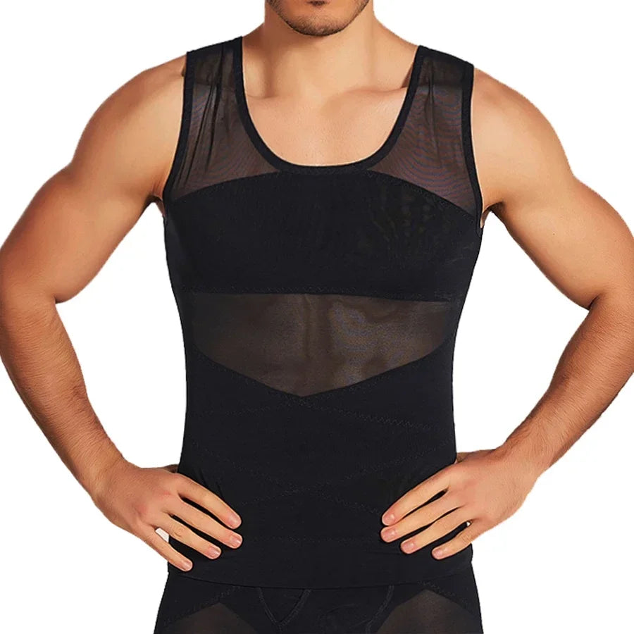 Men's Breathable Compression Tummy Control