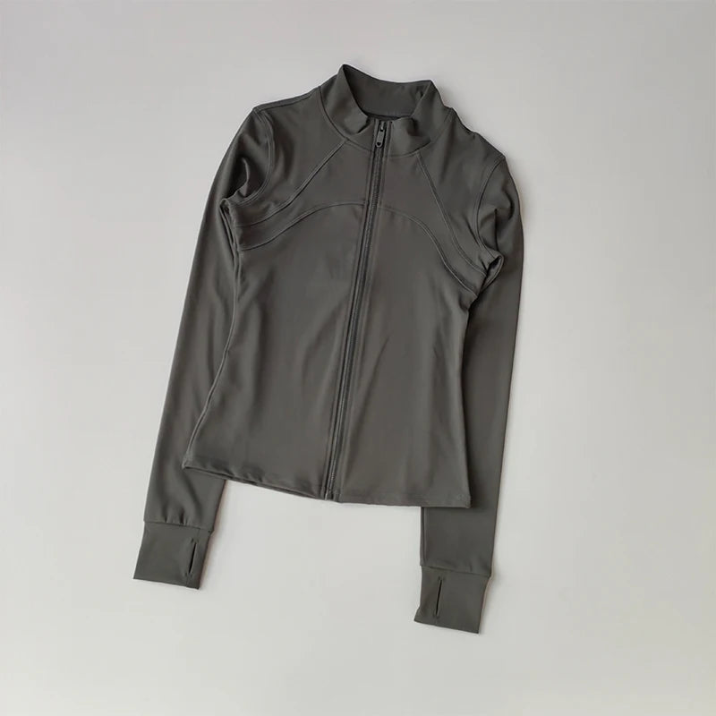Windproof Long Sleeved Sports Jacket