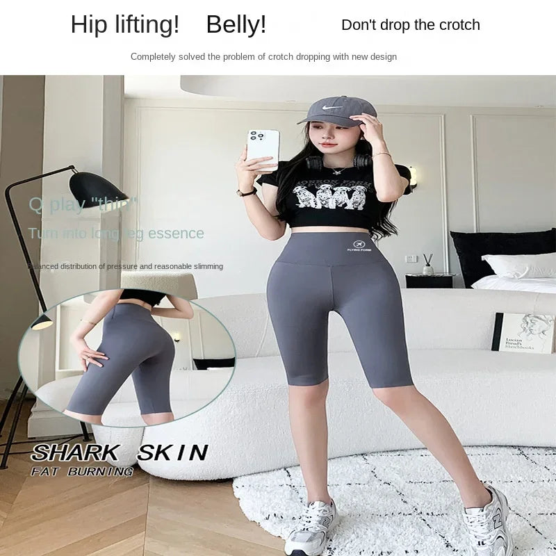 High-waisted leggings