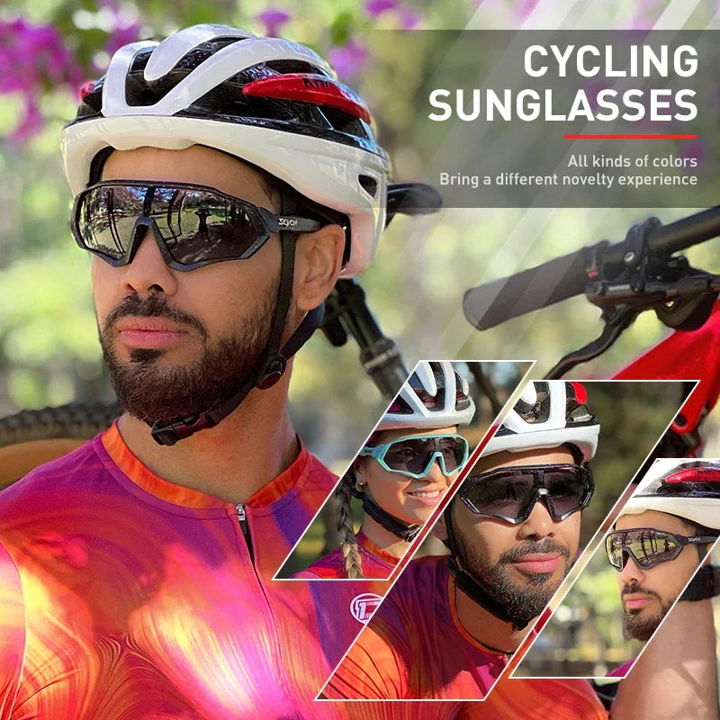 Unisex Photochromic Cycling Glasses