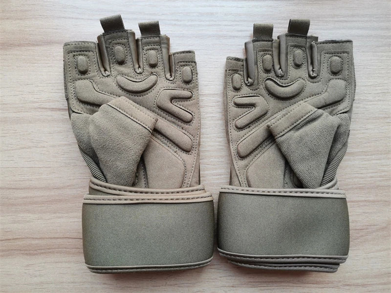 Unisex Half Finger Gym Gloves