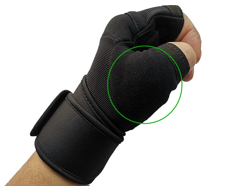 Unisex Half Finger Gym Gloves
