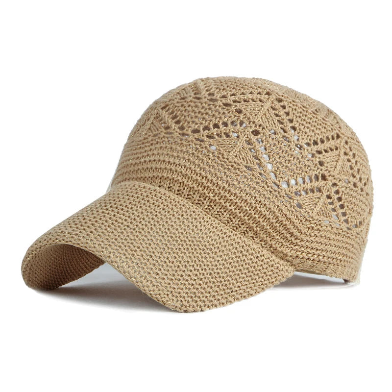 Women Breathabe mesh Baseball/summer Cap