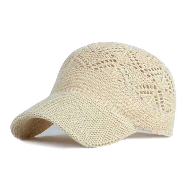 Women Breathabe mesh Baseball/summer Cap