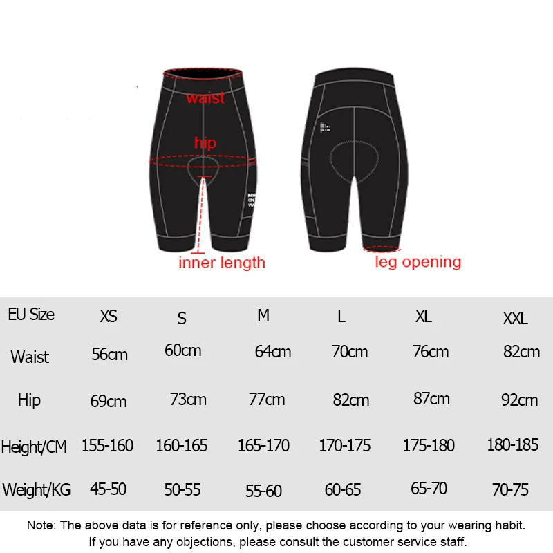MTB Cycling Padded Shorts