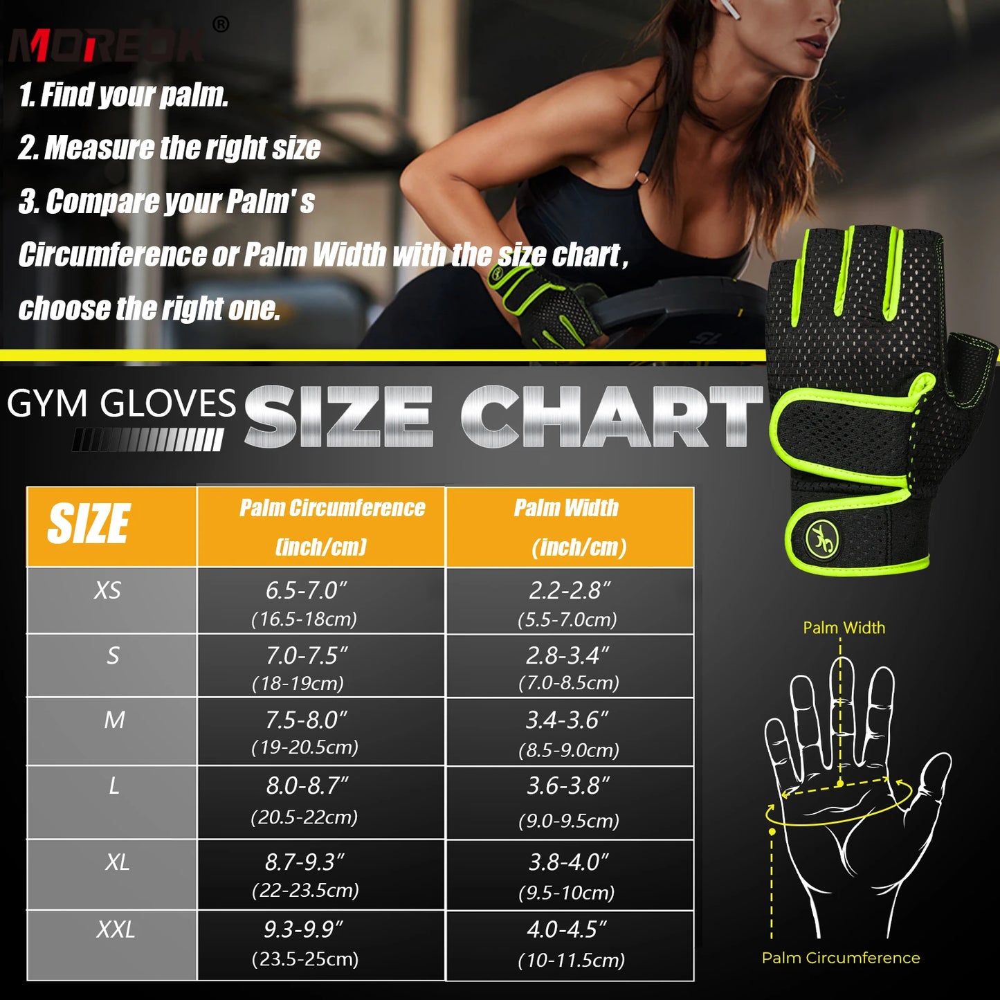 Unisex Weight Lifting/Cycling Gloves