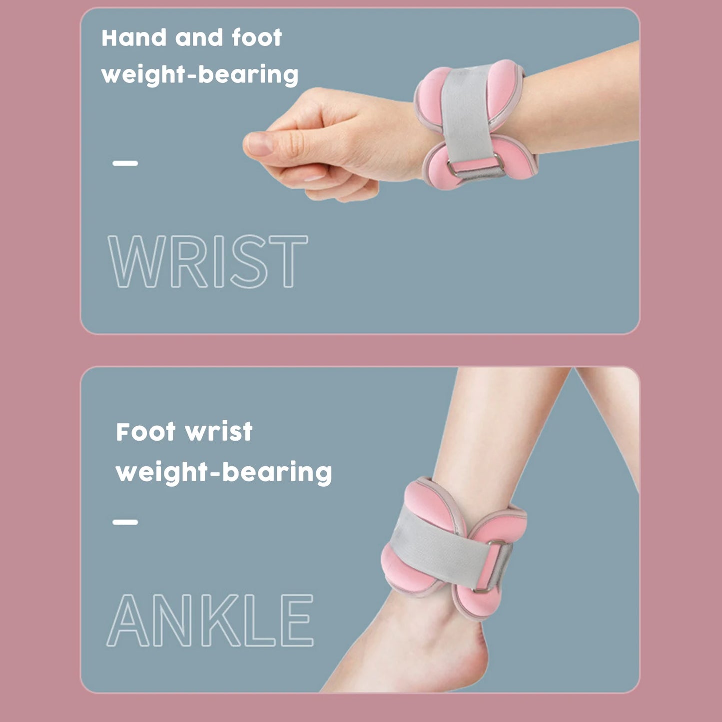 0.25/0.5/0.75KG Wrist/Ankle Sandbag Weights