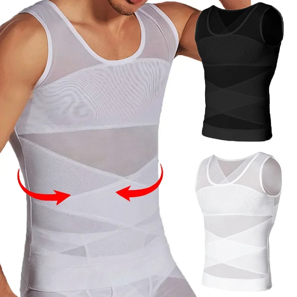 Men's Breathable Compression Tummy Control
