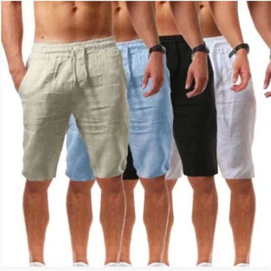 Spring Casual Men's Linen Shorts