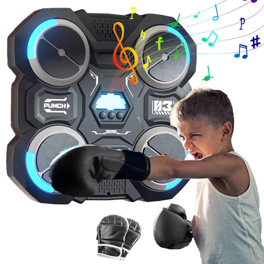 Punch 'n' Jam: The Hilarious Wall-Mounted Music Box for Tiny Tykes Who Want to Box Like Rocky!