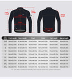 Men's Fleece Thermal Cycling Jacket – Windproof Softshell MTB Bike Jacket