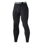 Men's Compression Running Leggings – Quick Dry Gym & Training Tights
