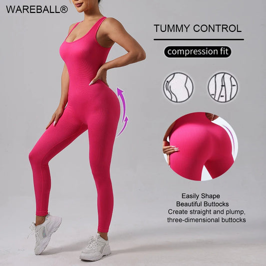 High Stretch Sports Jumpsuit