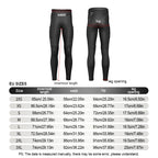 Men's Padded Cycling Pants – Winter Fleece Thermal Bike Tights