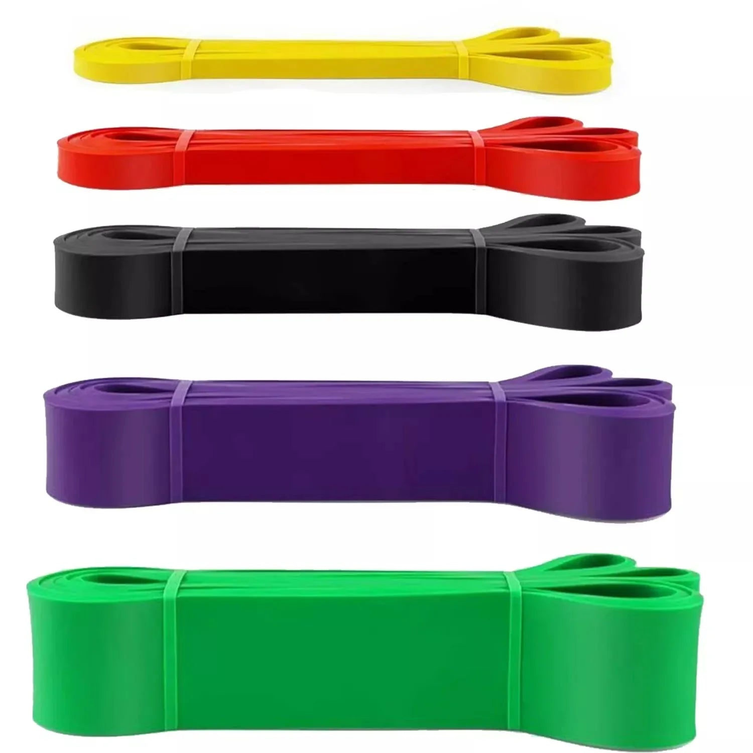 Latex Resistance Bands Set – 5 to 120lbs | Home Gym Training