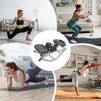 CheekyStep™ Side-to-Side Mini Stepper with Resistance Bands