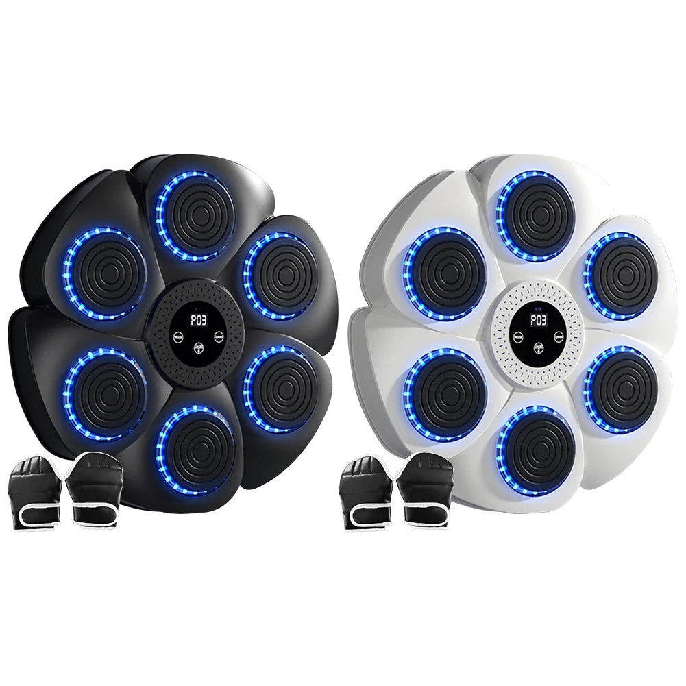 Smart Music Boxing Machine – Bluetooth Wall Mounted Punching Trainer for Kids & Adults