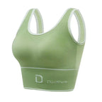 Women's Shockproof Sports Vest – No Wire U-Back Support Bra Top