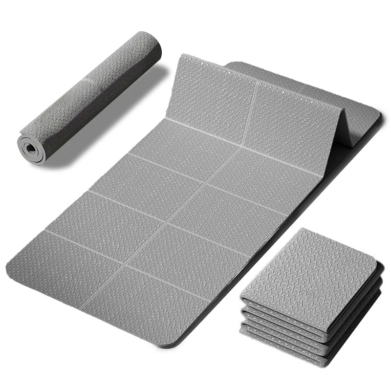 Foldable TPE Yoga Mat – Non-Slip, Lightweight & Portable