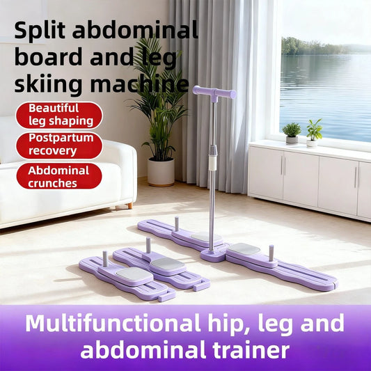 Split-type ski multi-functional leg machine