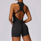 Women's One-Piece Sports Bodysuit – Yoga Running & Dance Jumpsuit